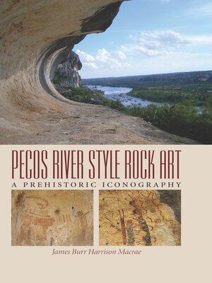cover image of Pecos River Style Rock Art